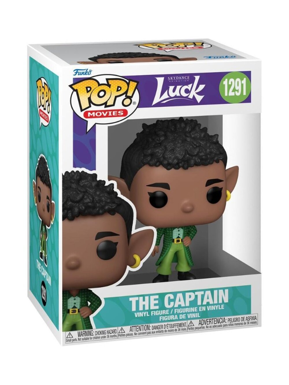 Funko Pop Movies The Captain #1291 Luck Vinyl Figure NIB